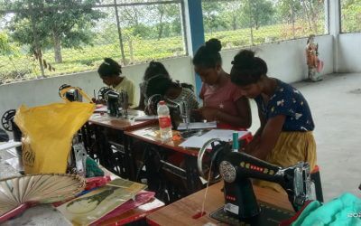 Vocational Training (Tailoring Course) at Madhu Tea Garden