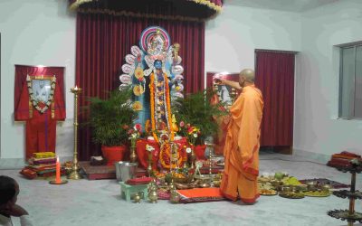Kali Puja 2023 at Ramakrishna Math Cooch Behar