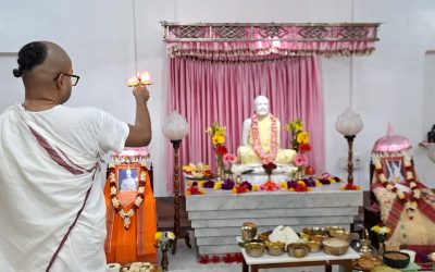 Special puja of Sri Thakur, Havan, Bhajan, Discussion on Most Revered Srimat Swami Smaranananda Maharaj in our Ashrama on 07.04.2024 in his memory-bhandara